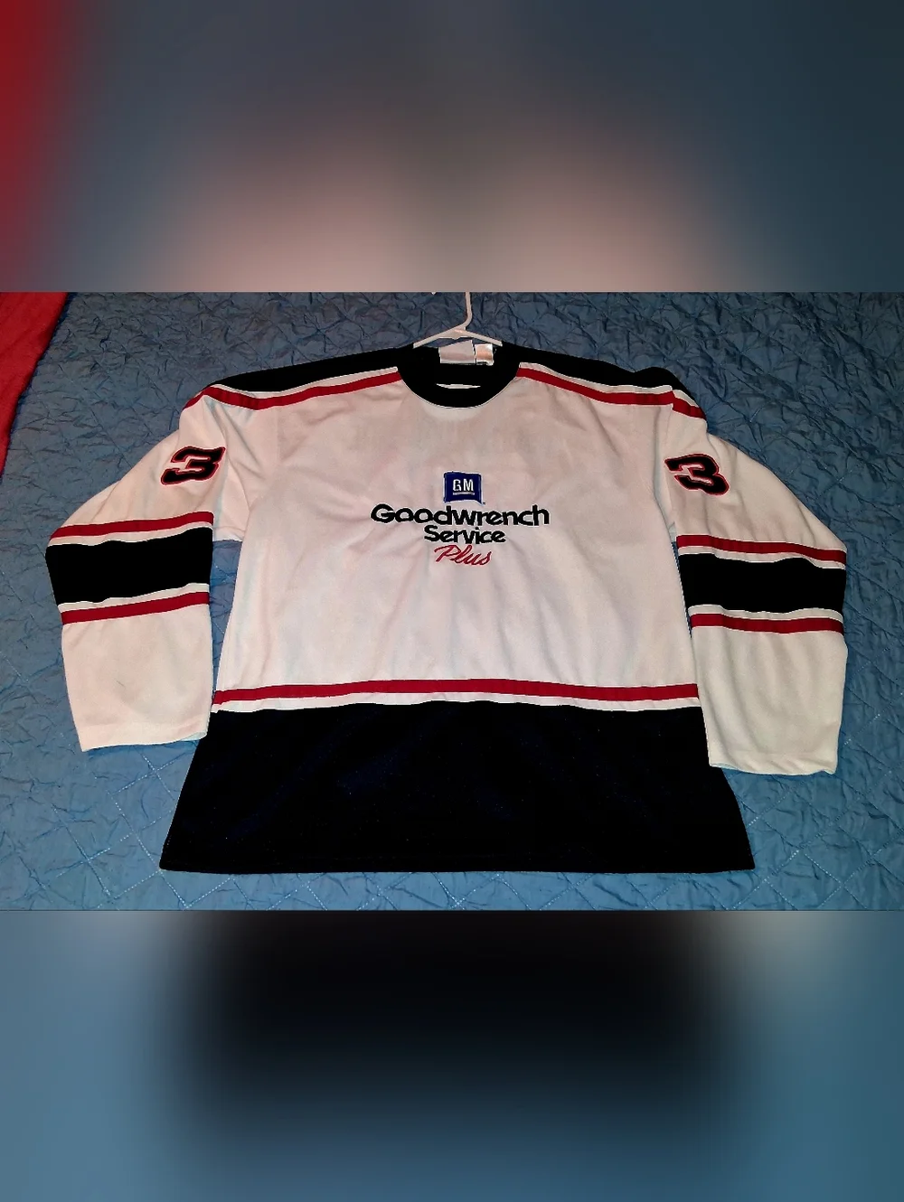 Winners Circle Dale Earnhardt racing Hockey jersey. Vintage. 90s. Nascar - Picture 5 of 5
